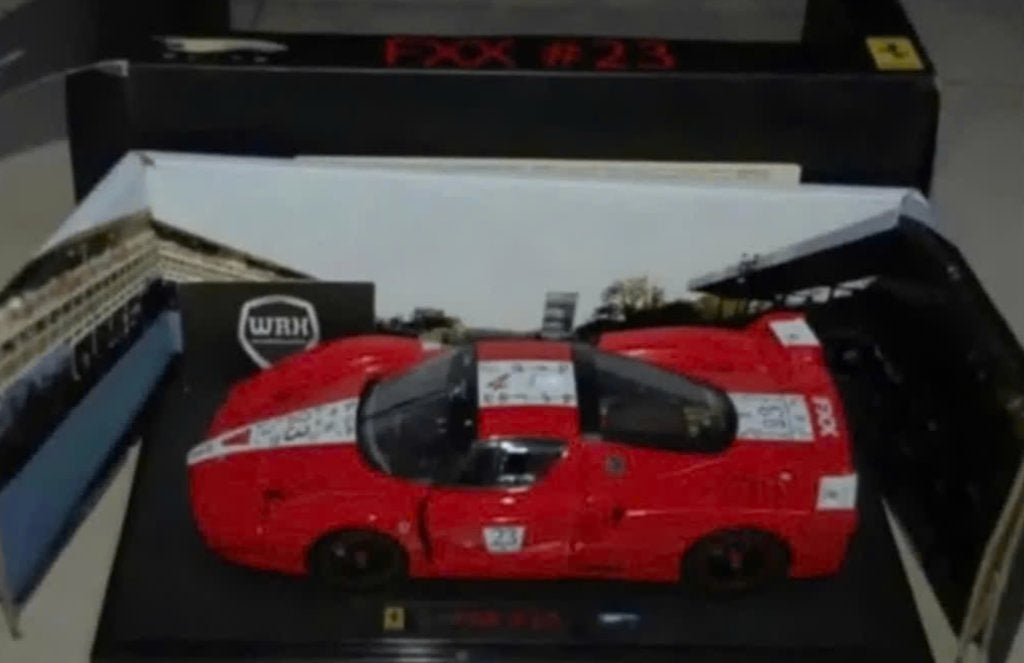 1:18 Ferrari FXX #23 Hotwheels elite in box WRH, Hobby en Vrije tijd, Verzenden, Zo goed als nieuw, Auto, Hot Wheels