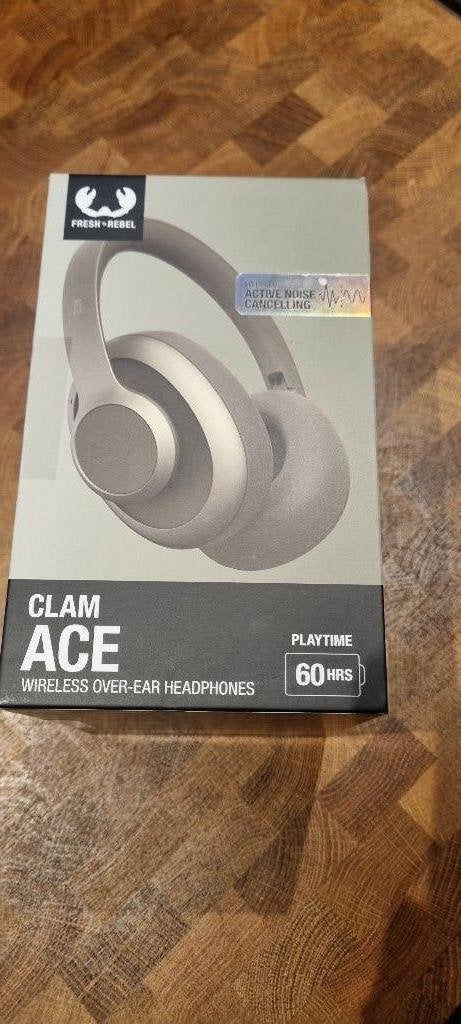 CLAM Ace – Draadloze noise canceling koptelefoon, Overige merken, Nieuw, Ophalen of Verzenden, Over-ear