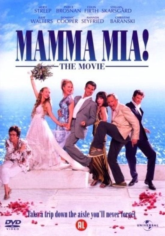 Mamma Mia ABBA - Meryl Streep DVD 5050582560494, Cd's en Dvd's, Alle leeftijden, Nederlands, Ophalen of Verzenden, Zo goed als nieuw