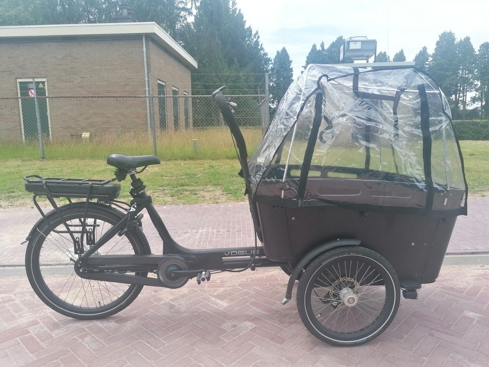 Vogue carry 3 elektrische bakfiets met middenmotor, Ophalen