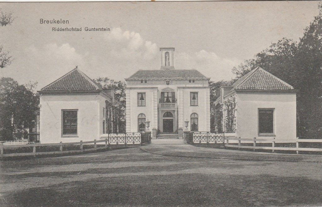 breukelen- ridderhofstad gunterstein, Ophalen of Verzenden, Friesland