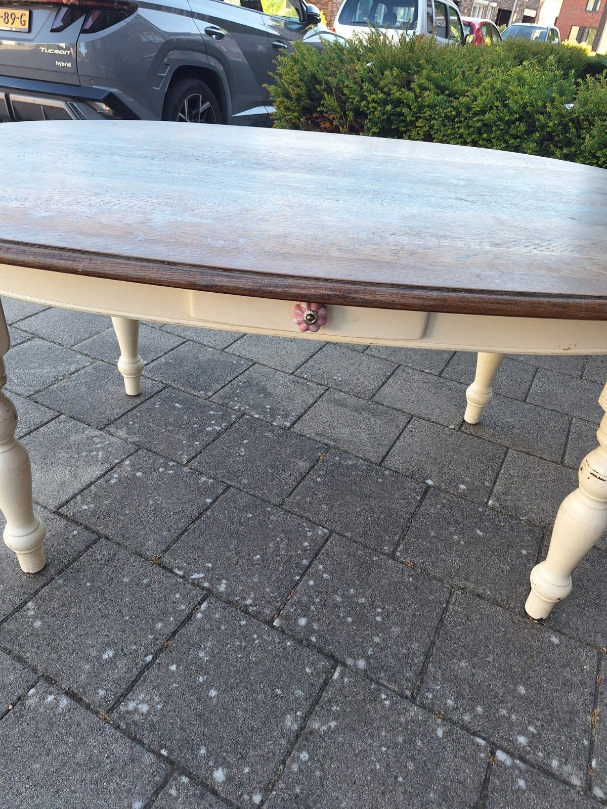 Eet tafel, Ophalen, Rechthoekig, Hout