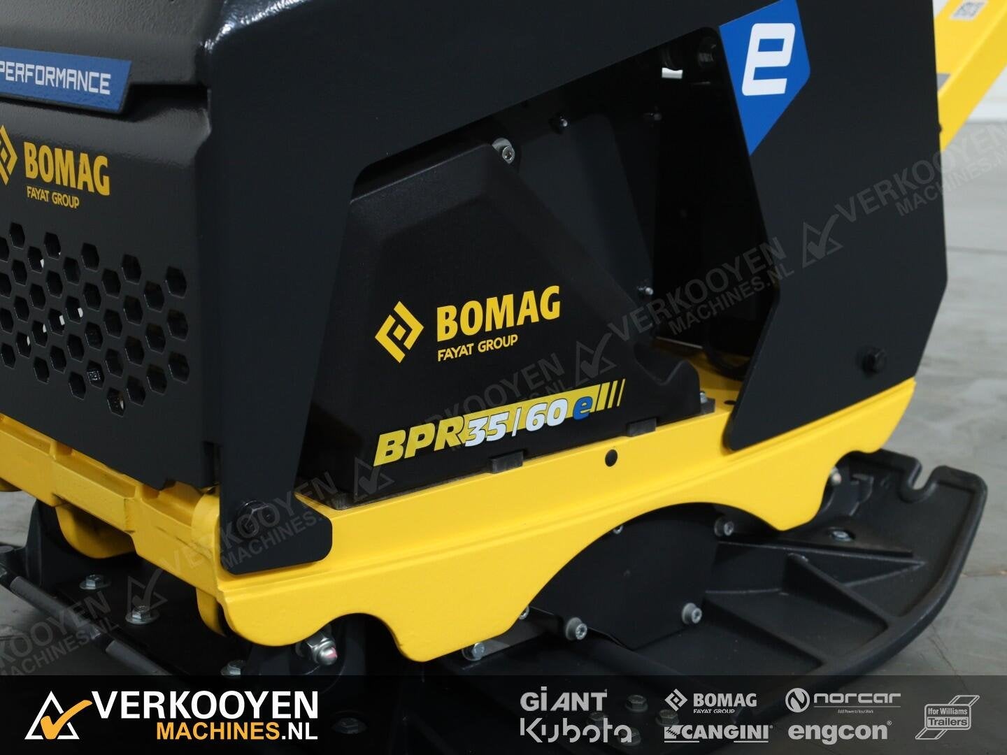 2026 Bomag BPR35/60E Elektrische Trilplaat VK10923, Zakelijke goederen, Machines en Bouw | Overig