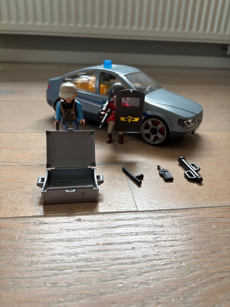 Playmobil  City Action: SIE anonieme wagen grijs 9361, Complete set, Voertuig, Ophalen of Verzenden, Zo goed als nieuw