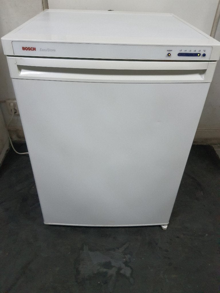 Bosch koelkast tafelmodel met Uitrekbare lades werkt Super, Ophalen, Zonder vriesvak, Minder dan 85 cm, 100 tot 150 liter