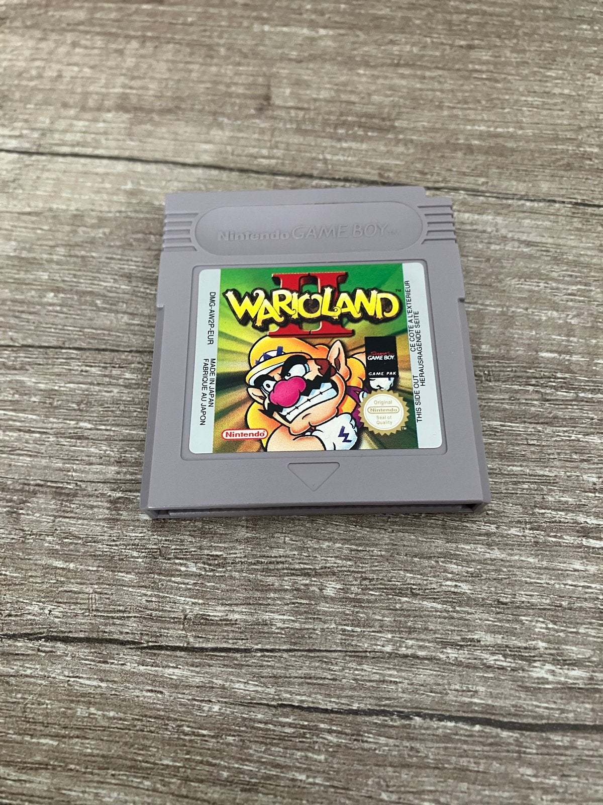 Wario Land II - Nintendo Game Boy (DMG-AW2P-EUR), Gebruikt, 1 speler, Ophalen of Verzenden, Vanaf 3 jaar