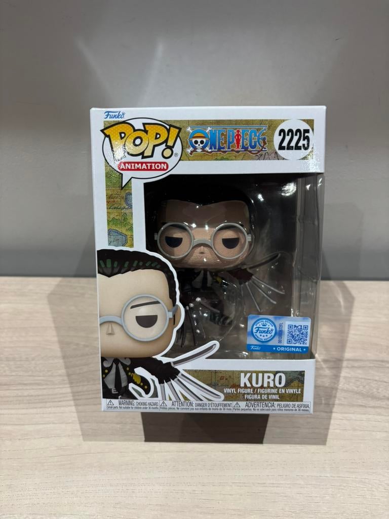 Kuro #2225 Funko Pop! One Piece Vinyl Figure Special Edition, Funko Europe, Ophalen of Verzenden, Zo goed als nieuw, 4th floor, 1 Queen Caroline St, London W6 9YN, Verenigd Koninkrijk
