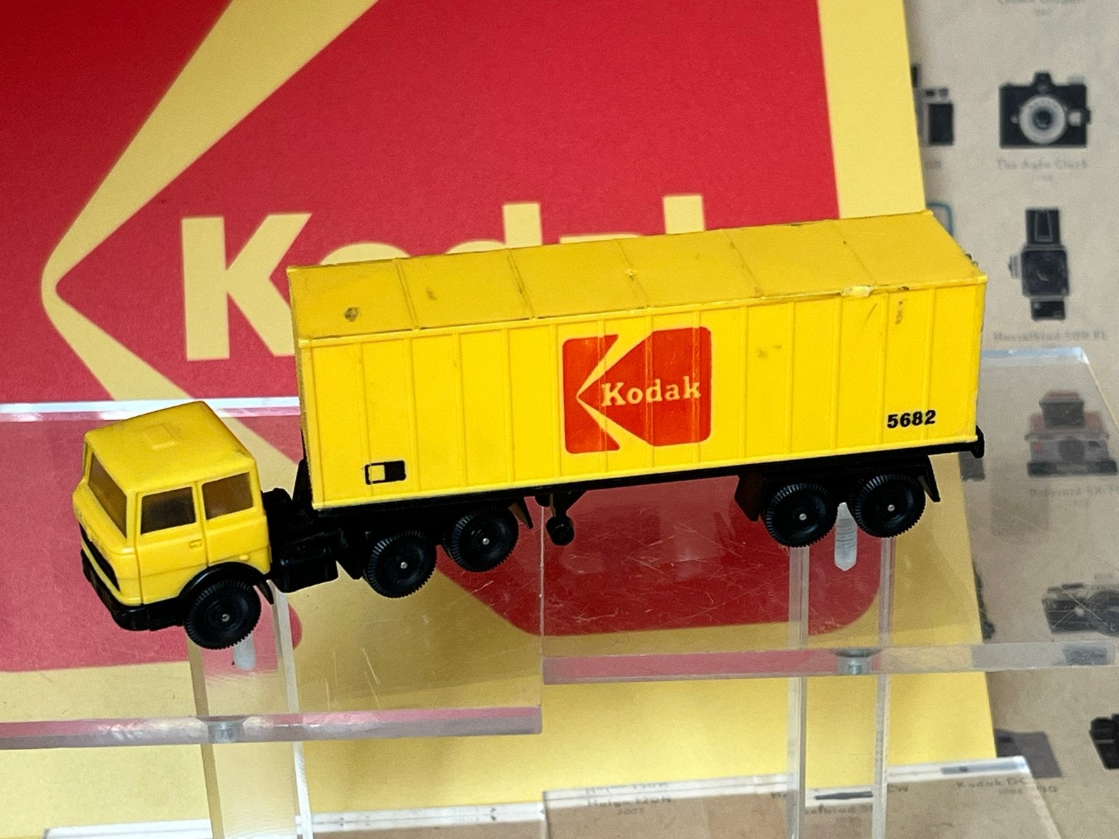Vintage Matchbox Super Kings K-13/1 Kodak Truck, Hobby en Vrije tijd, Ophalen of Verzenden, Gebruikt, Bus of Vrachtwagen