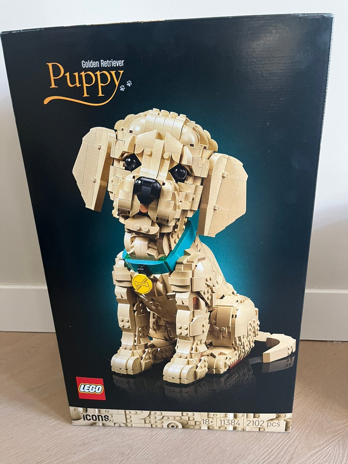 Lego puzzel - Golden Retriever Puppy, Ophalen, Overige thema's, Lego, Nieuw