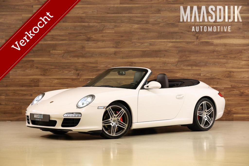 Porsche 911 997.2 Cabrio 3.8 Carrera S|Ventilatie|Cocoa|Bose, Auto's, Porsche, Achterwielaandrijving, Gebruikt, Cabriolet, 4 stoelen