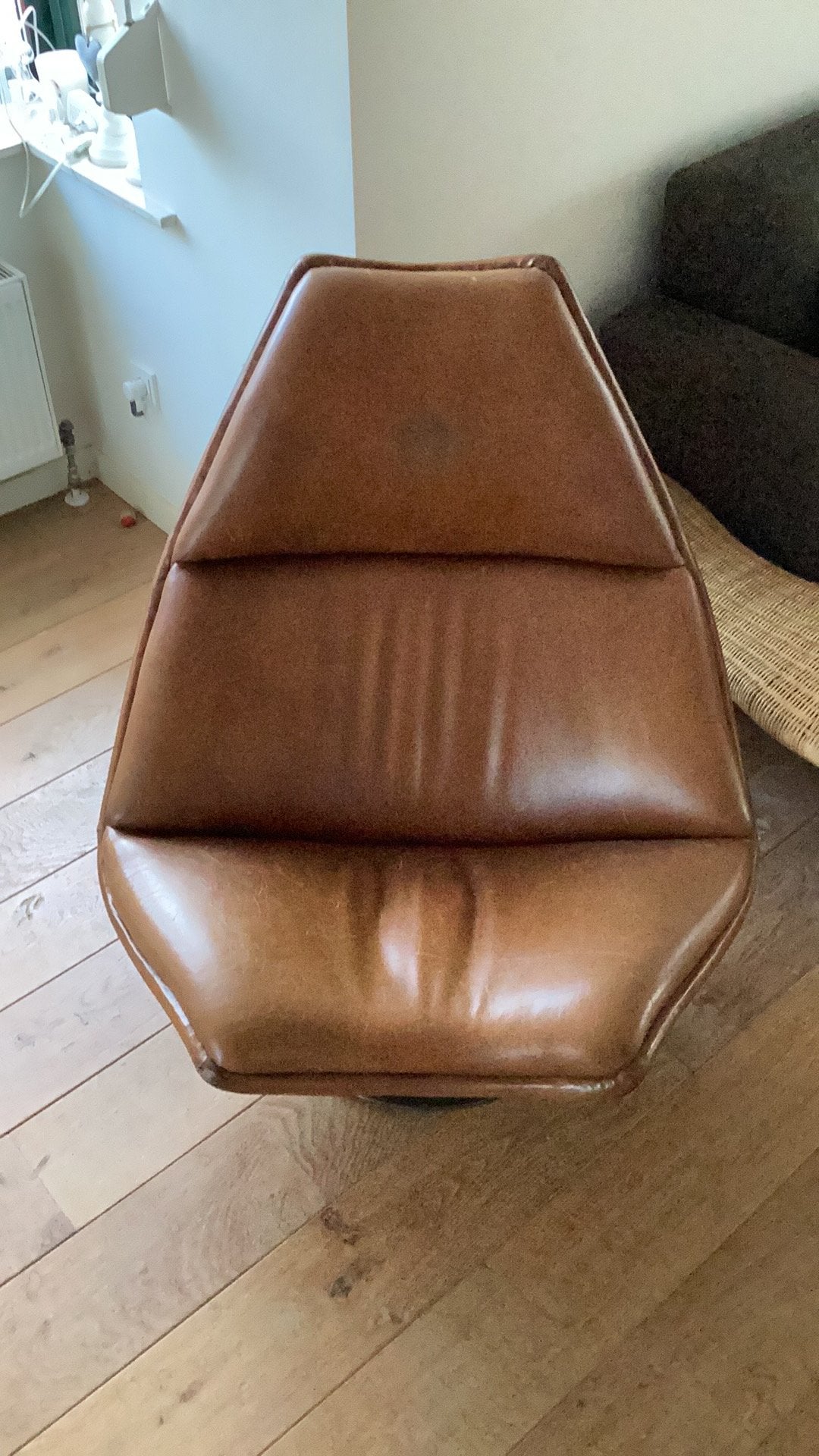 Artifort F510 Geoffrey Harcourt rundsleer UPDATE, Ophalen