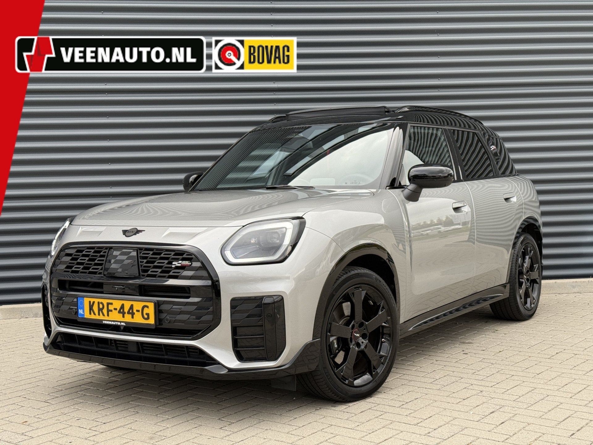 MINI Countryman 1.5 C John Cooper Works L Pano/H&K/Leder, Auto's, Dealer onderhouden, Gebruikt, Leder, Bedrijf
