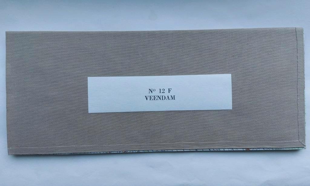12F stafkaart uit 1960 Veendam Nieuwe Pekela Muntendam, Boeken, Staat der Nederlanden, Ophalen of Verzenden, 1800 tot 2000, Nederland
