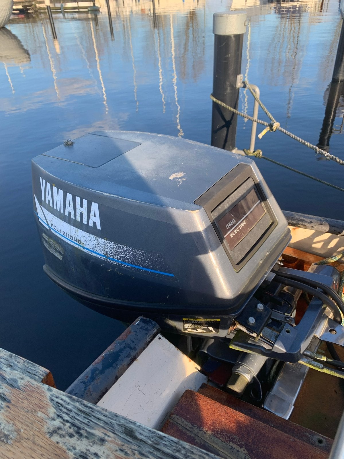 Yamaha Four Stroke kortstaart 9,9 pk, Ophalen, Gebruikt, Motor en Techniek, Motorboot