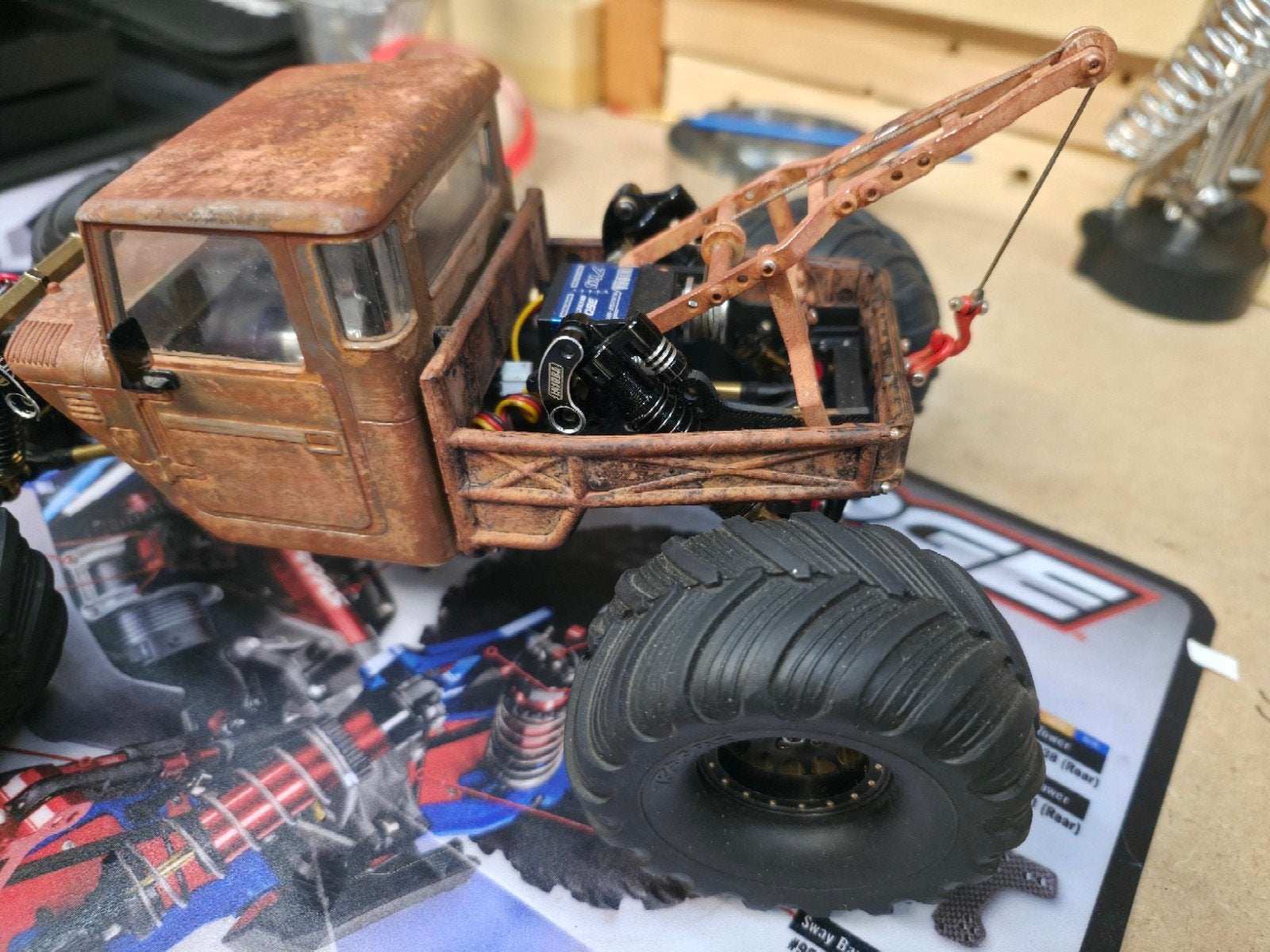 Custom Traxxas TRX-4M 1:18 Crawler | Bijna afgerond project, Ophalen of Verzenden, Nieuw, Elektro, Auto offroad