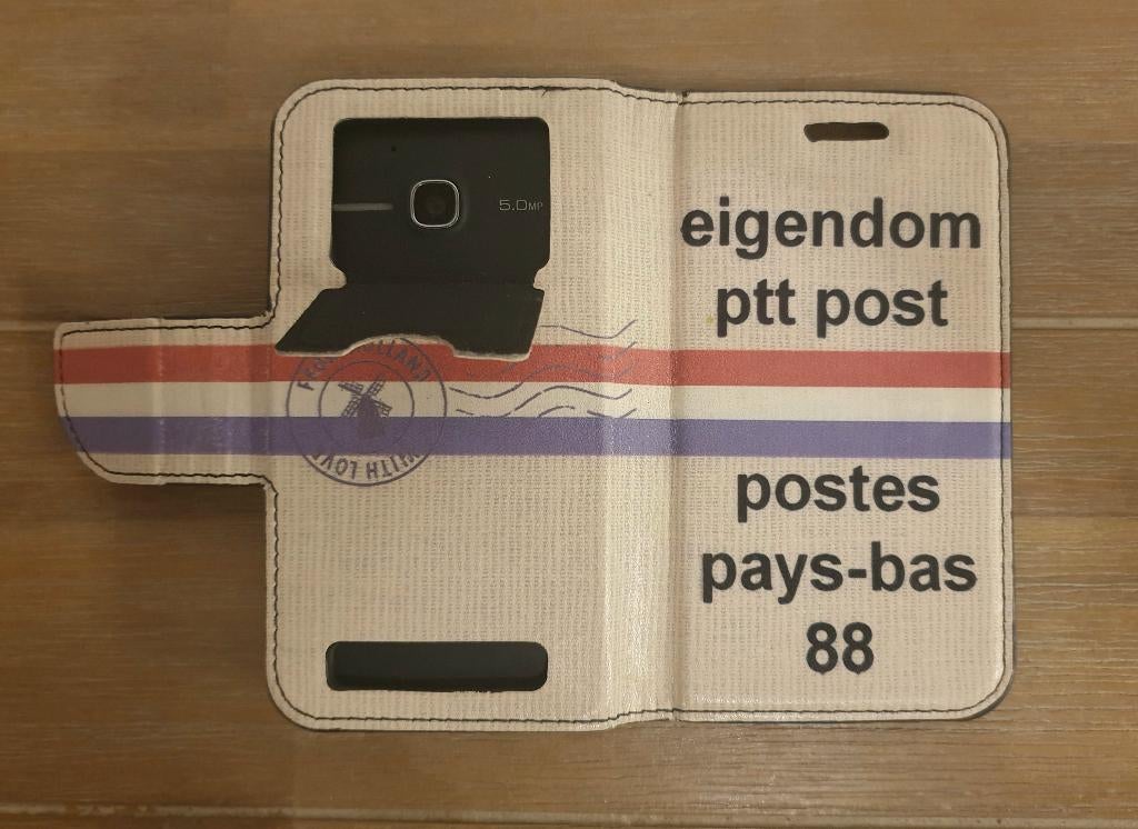 Telefoon hoes / bookcase voor Alcatel., Computers en Software, Tablet-hoezen, Zo goed als nieuw, Bescherming voor- en achterkant
