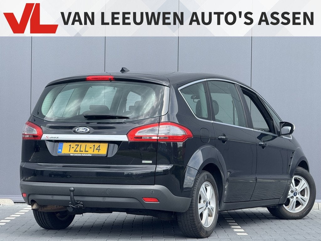Ford S-Max 1.6 EcoBoost Platinum, Auto's, Ford, Voorwielaandrijving, Gebruikt, Zwart, 4 cilinders