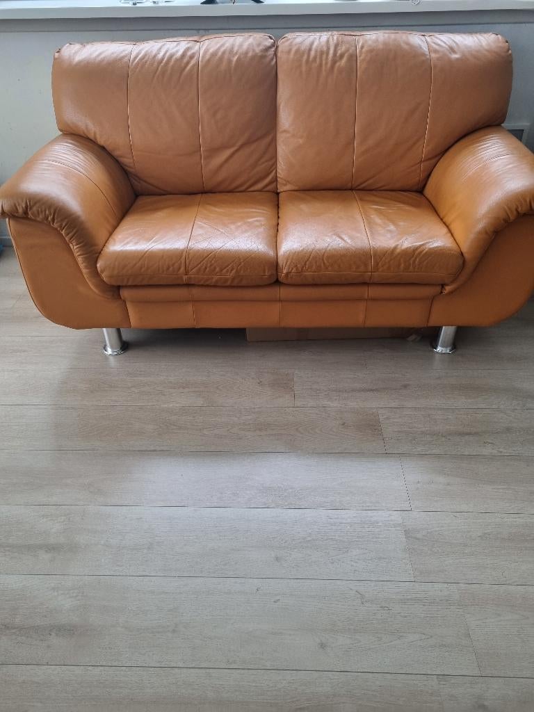 Bankstel, Huis en Inrichting, Banken | Bankstellen, Ophalen, Gebruikt, Minder dan 75 cm, 150 tot 200 cm