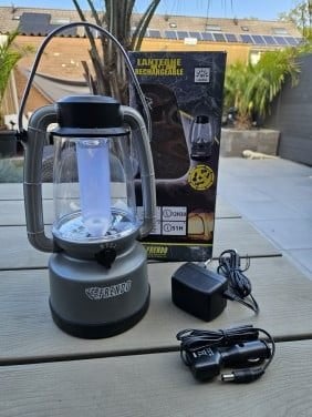 Nieuwe Frendo tuin kampeer, outdoor lantaarn, oplaadbaar LED, Ophalen of Verzenden, Nieuw