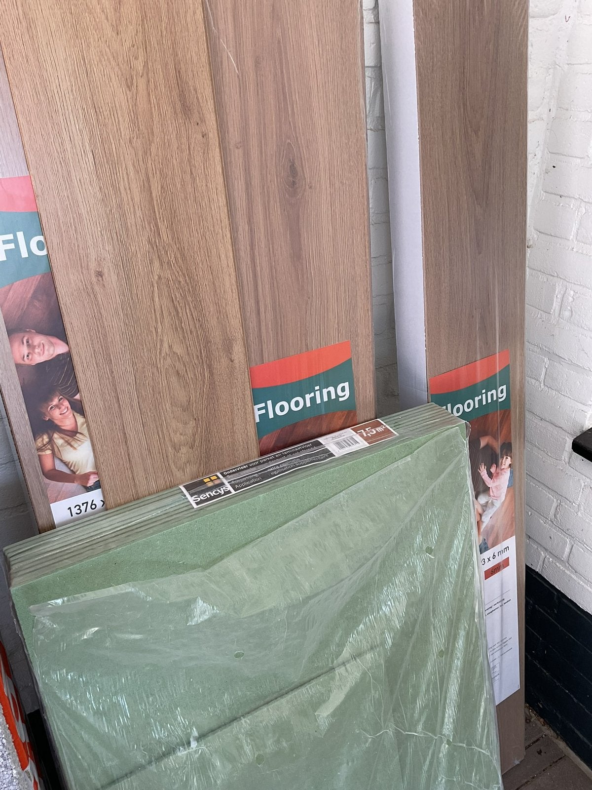 10m2 laminaat, Ophalen, 50 tot 150 cm, Zo goed als nieuw, 10 tot 30 cm