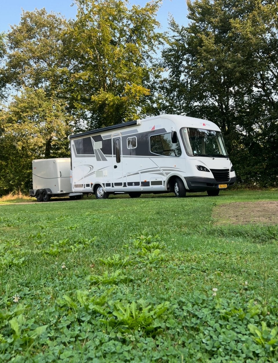 Frankia I 680 ED Integraal Camper 2009 B-rijbewijs, Luifel, Kluisje, Ringverwarming, Fiat