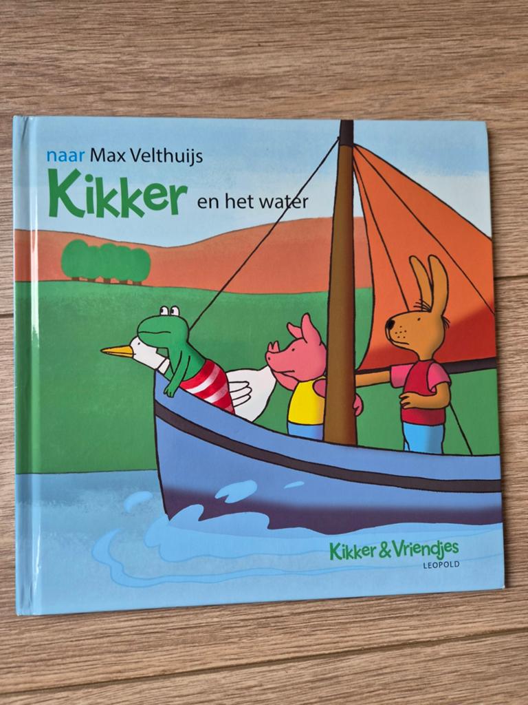Kikker en het water, Ophalen of Verzenden, Zo goed als nieuw, Max Velthuijs