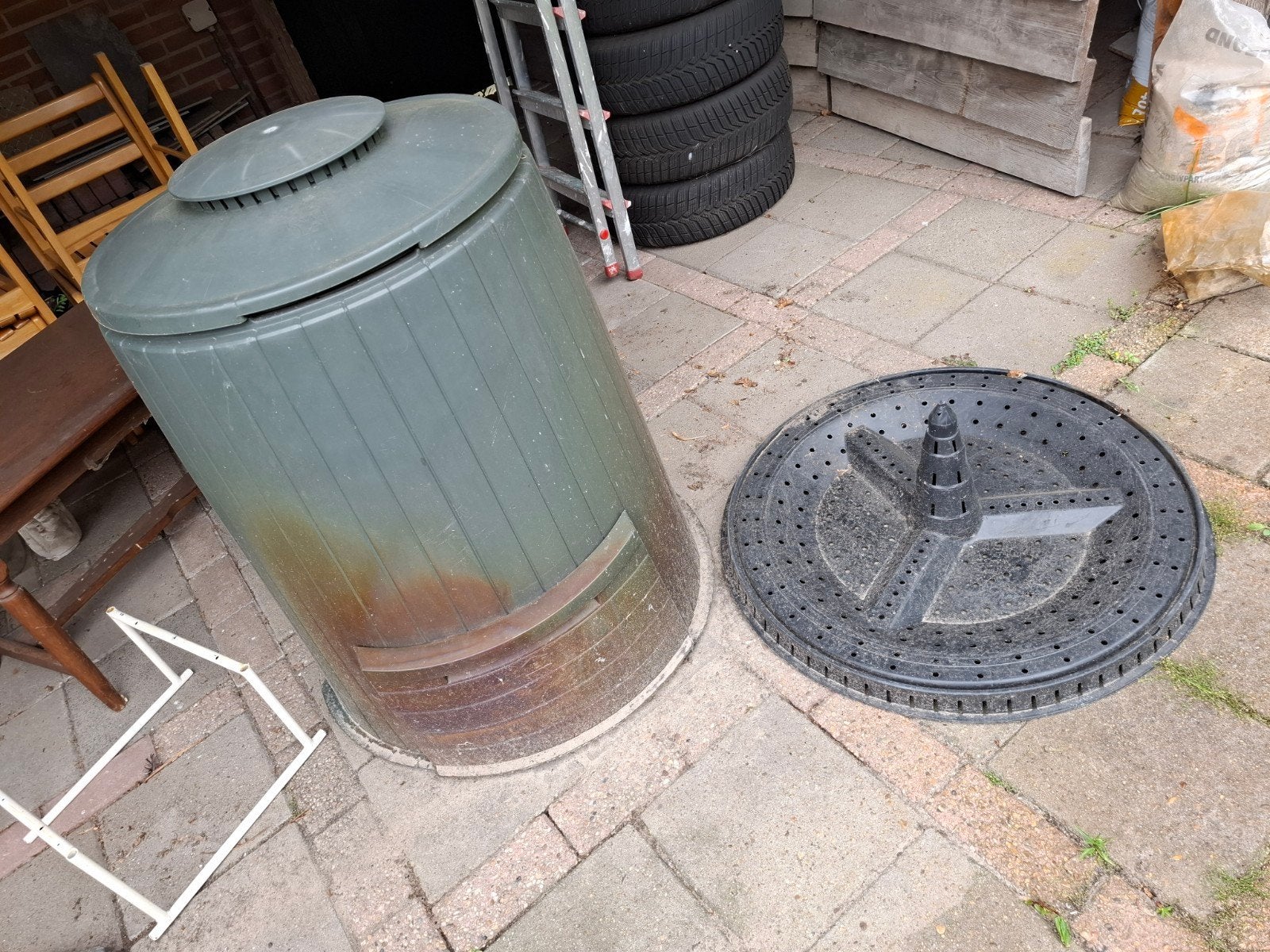 Compost bak gebruikt, Tuin en Terras, Ophalen, Compostbak