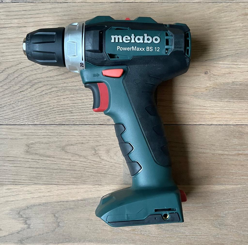 Metabo PowerMaxx BS 12 Boor- en Schroefmachine body, Doe-het-zelf en Verbouw, Variabele snelheid, Ophalen of Verzenden, Minder dan 400 watt