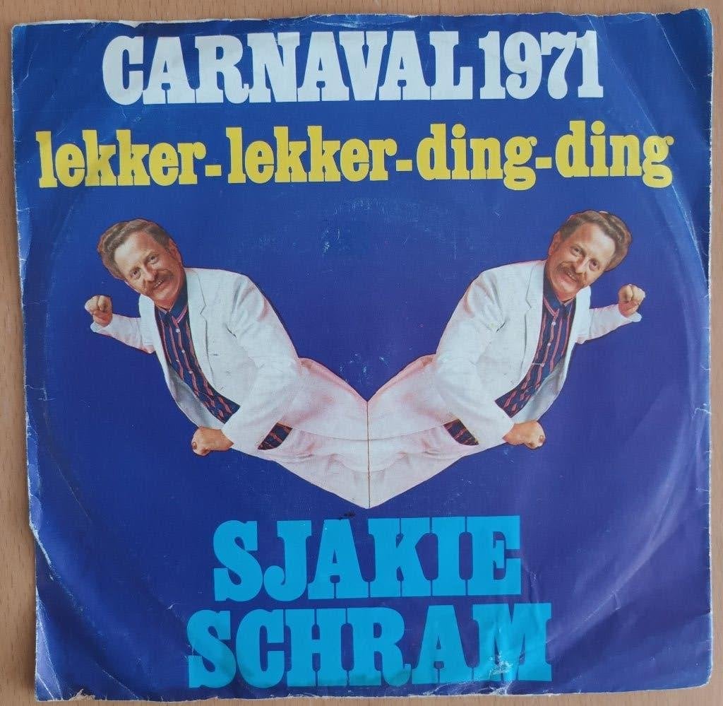 Sjakie Schram - Lekker Lekker Ding Ding, Fotohoes, 7 inch, Ophalen of Verzenden, Zo goed als nieuw
