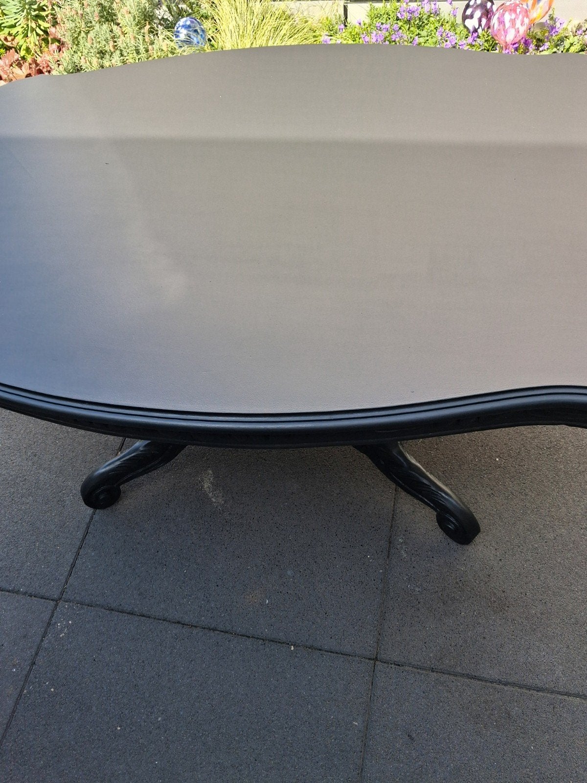 mooie barok salontafel 50jr oud, 100 tot 150 cm, Zo goed als nieuw, Rechthoekig, 50 tot 100 cm