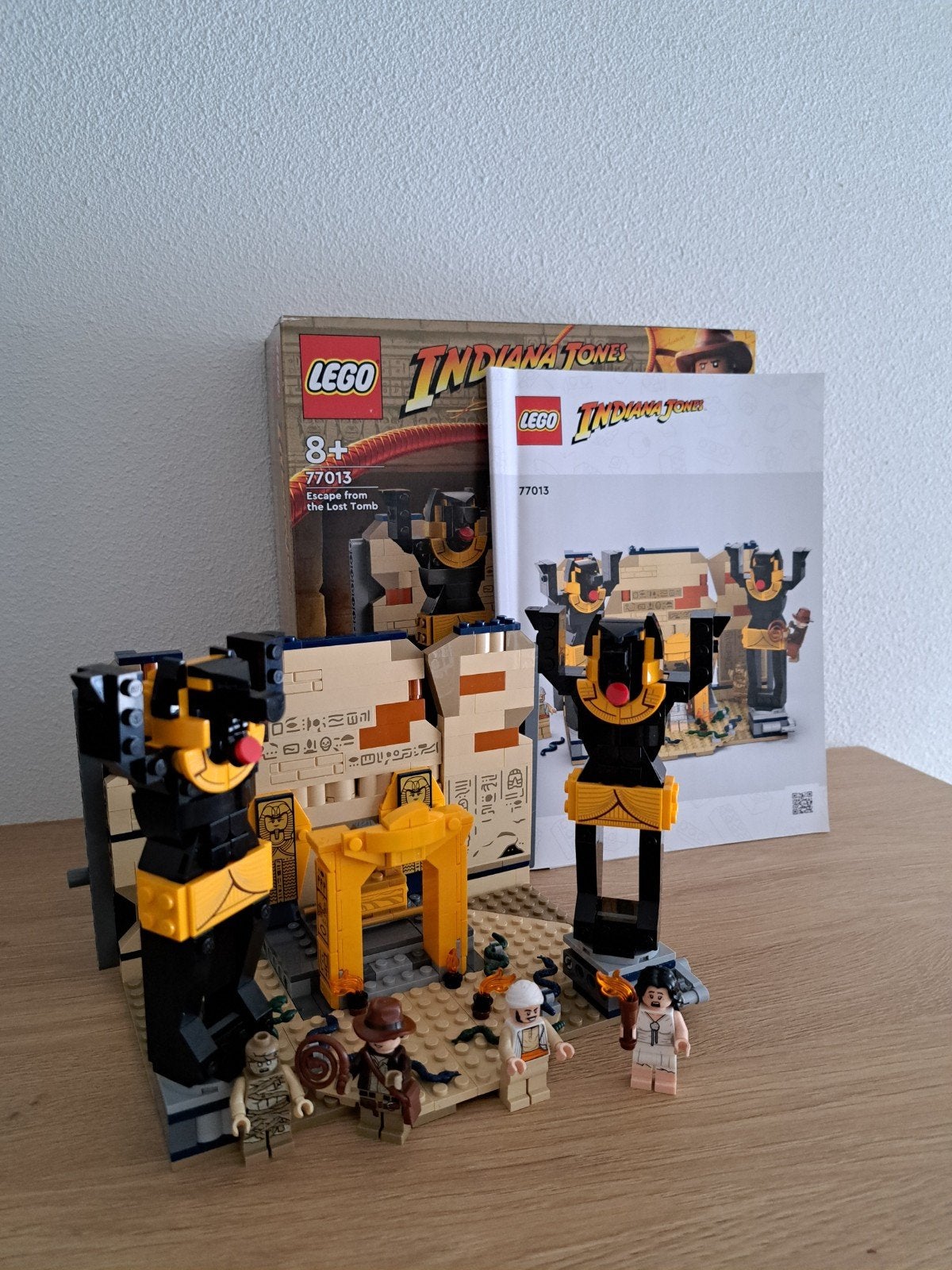 Lego Indiana Jones 77013 Ontsnapping uit het Verloren Graf, Overige thema's, Lego, Ophalen of Verzenden, Zo goed als nieuw