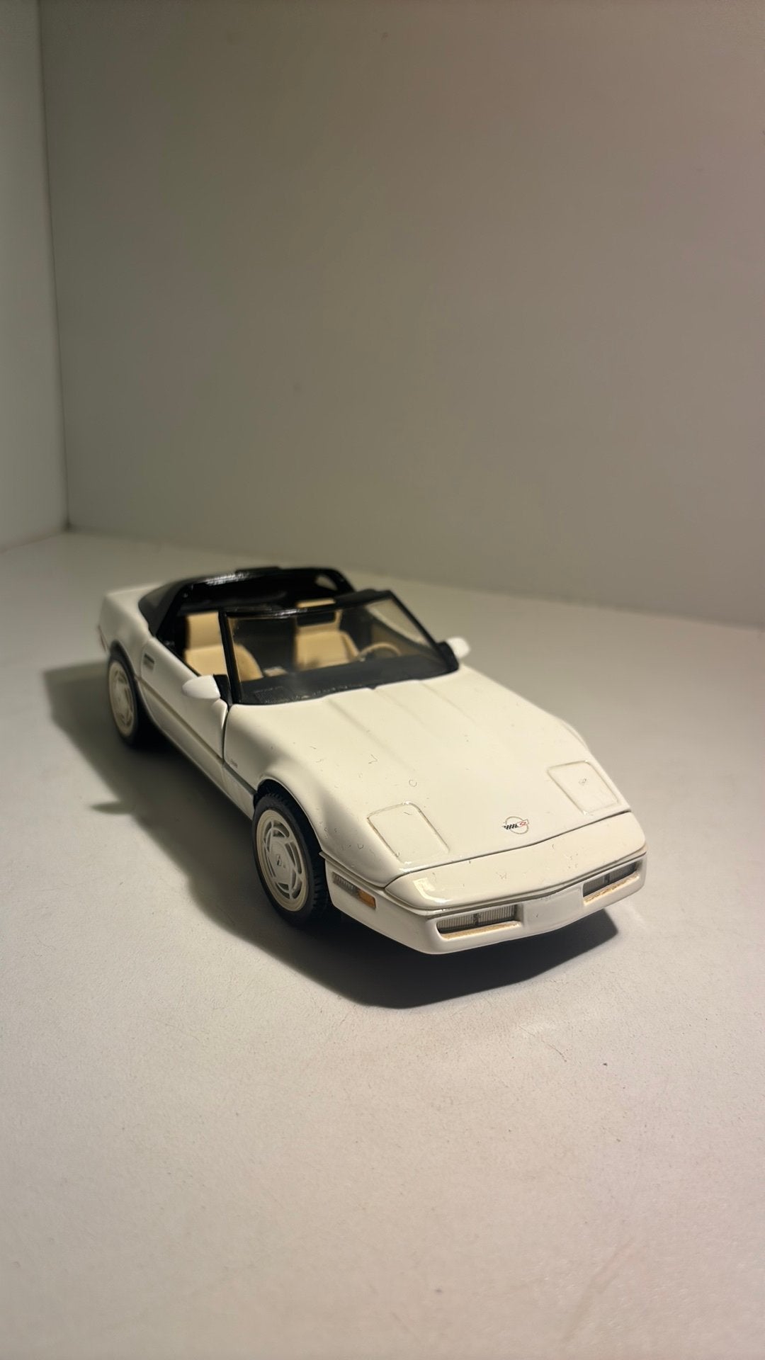 Chevrolet Corvette 1989 Franklin mint 1.24, Overige merken, Ophalen of Verzenden, A, A