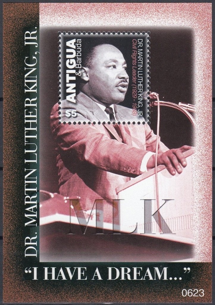 Antigua & Barbuda- 2006- Martin Luther King- Blok- P, Verzenden, Postfris, Overige thema's