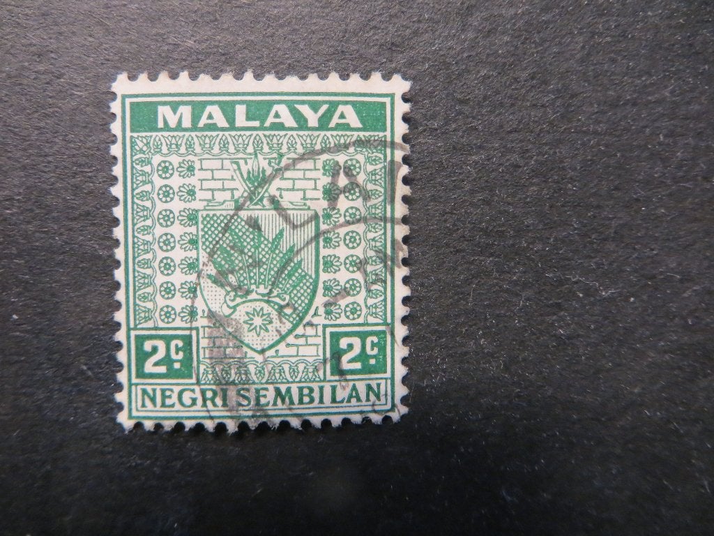 A04862: Negri Sembilan  2 c, Ophalen of Verzenden, Oost-Azië