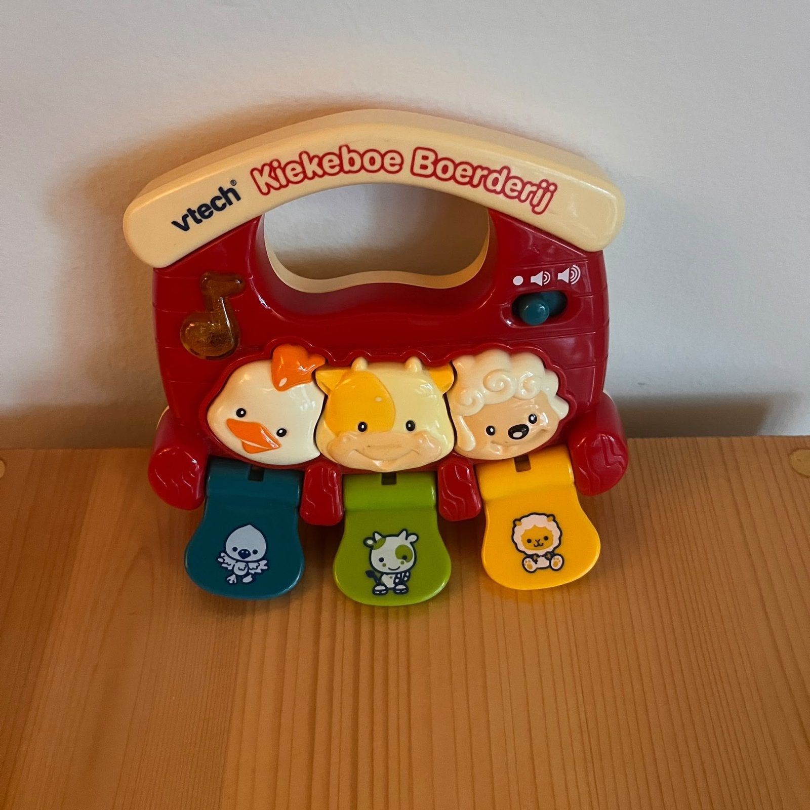 VTech Kiekeboe Boerderij - Interactief babyspeelgoed, Kinderen en Baby's, Ophalen of Verzenden, Zo goed als nieuw, Overige typen