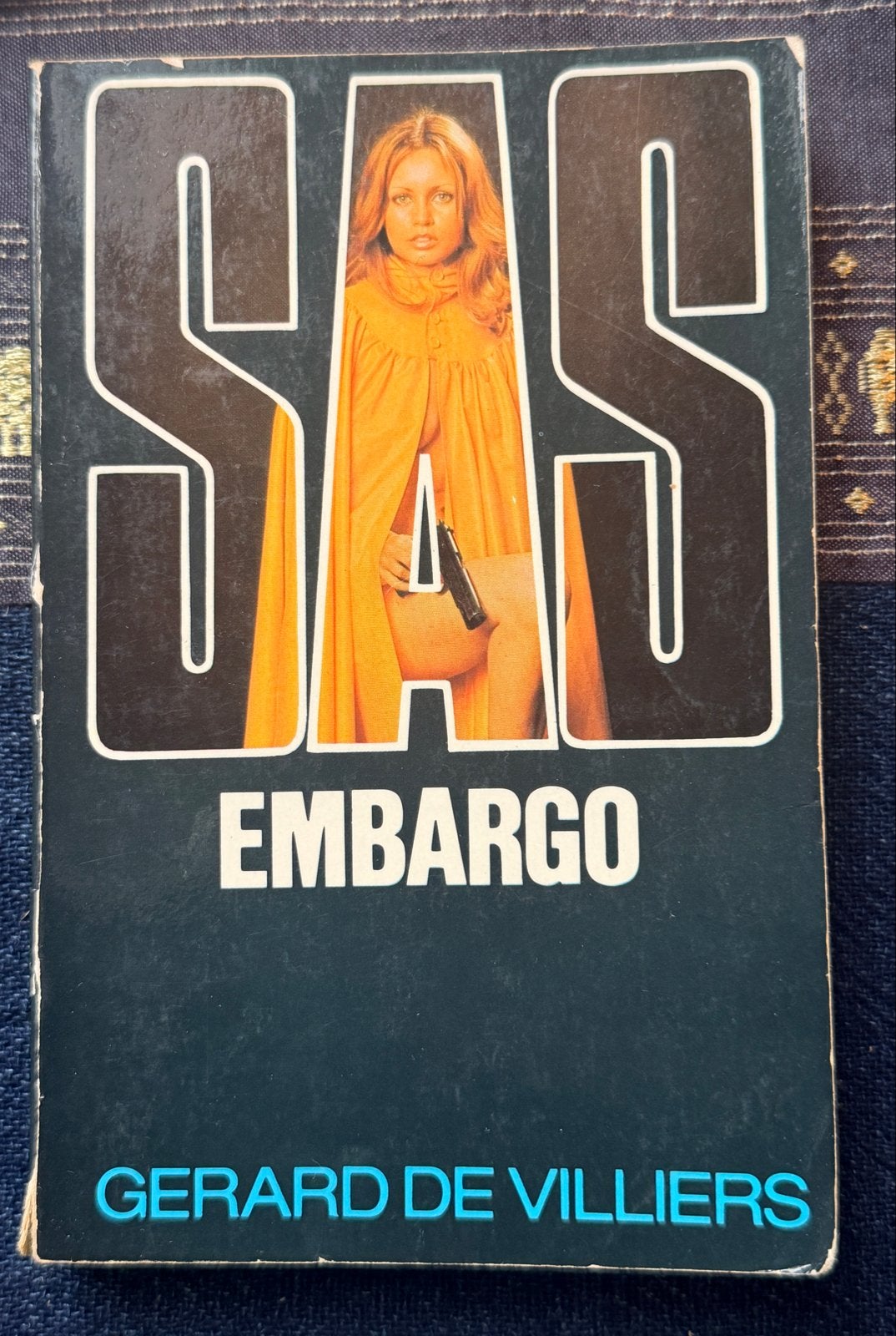 SAS Embargo - Gerard de Villiers (Vintage Thriller), Ophalen of Verzenden, Gelezen, Nederland