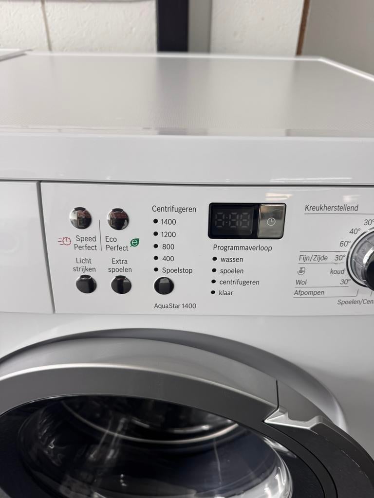 BOSCH 1400 SERIE LOGIXX VARIO 8 KG met 2 jaar garantie, N, N, Refurbished, Ophalen of Verzenden
