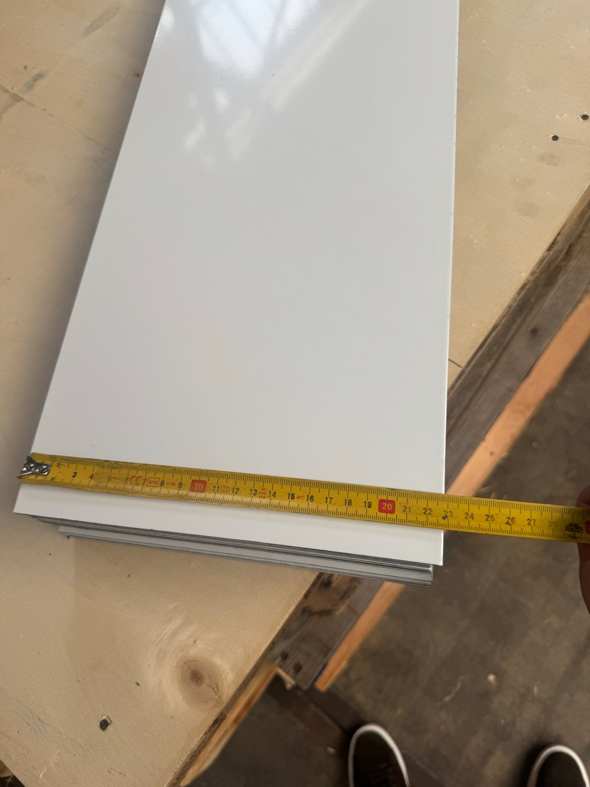 4mm Witte Alubond Platen - Diverse Afmetingen, Ophalen of Verzenden, Nieuw, Overige materialen, Minder dan 20 mm