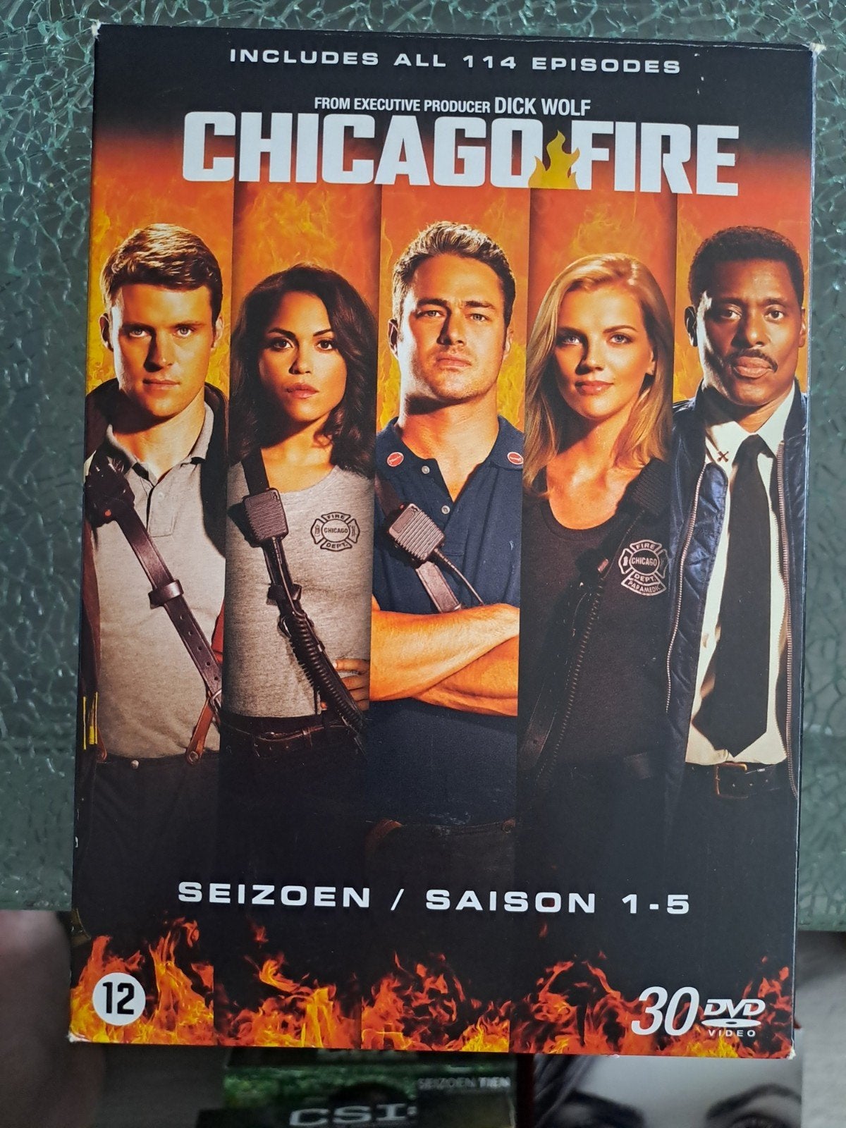 Chicago fire - seizoen 1 t/m 5 (dvd), Vanaf 12 jaar, Ophalen of Verzenden, Zo goed als nieuw, Actie en Avontuur