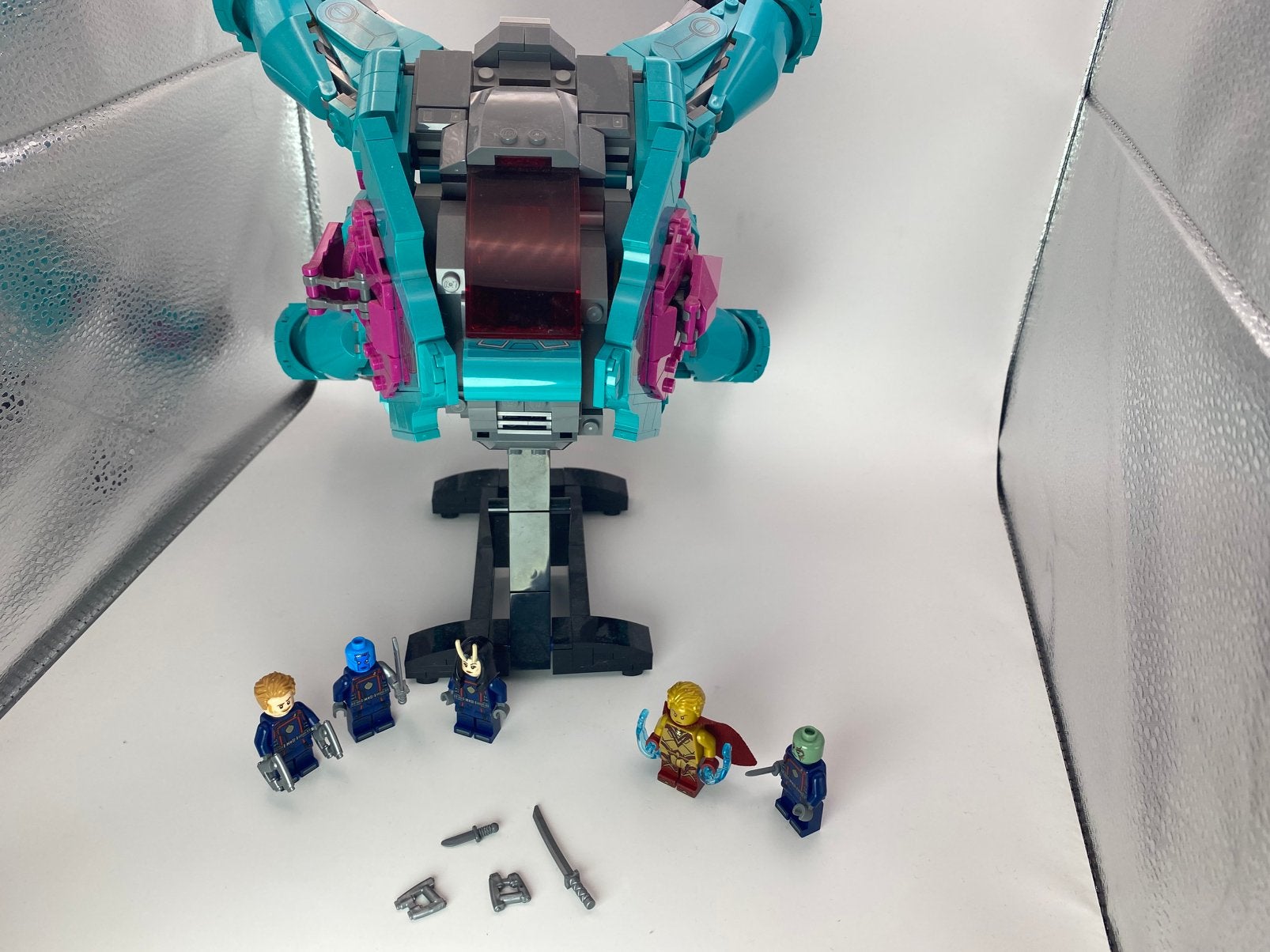 LEGO Marvel 76255 The New Guardians Ship, Marvel, Lego, Ophalen of Verzenden, Zo goed als nieuw
