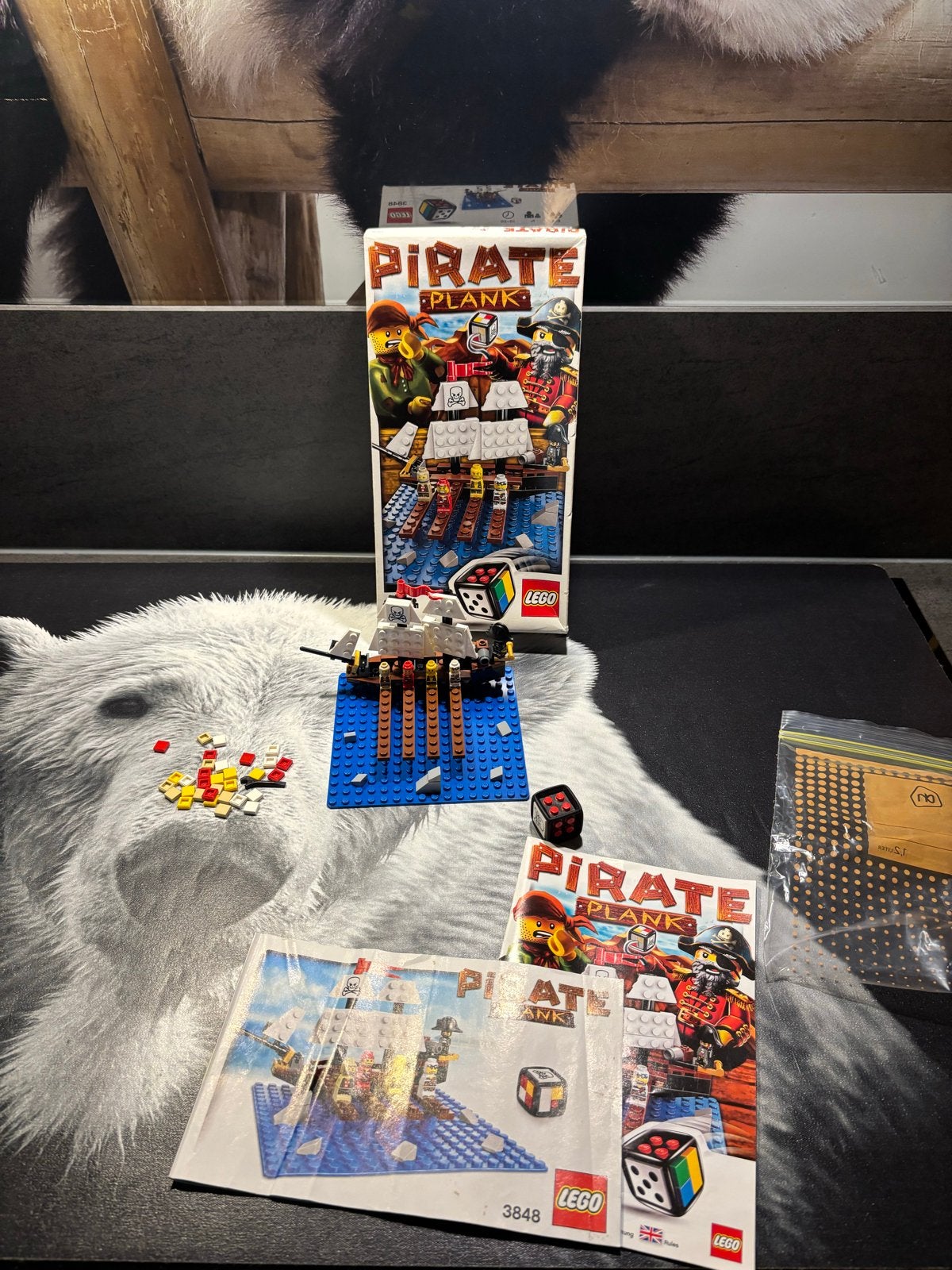 LEGO Games 3848 Pirate Plank - Compleet met doos en boekjes, Ophalen of Verzenden, Zo goed als nieuw