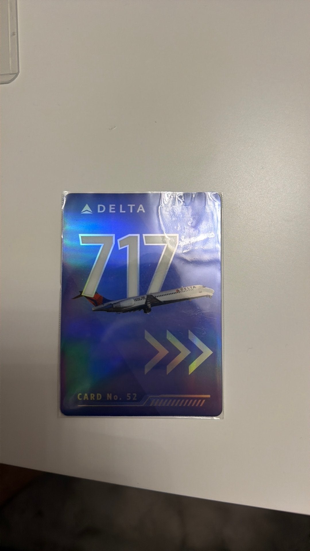 Delta 717 Card No. 52, Verzamelen, Ophalen of Verzenden, Zo goed als nieuw, Kaart, Foto of Prent