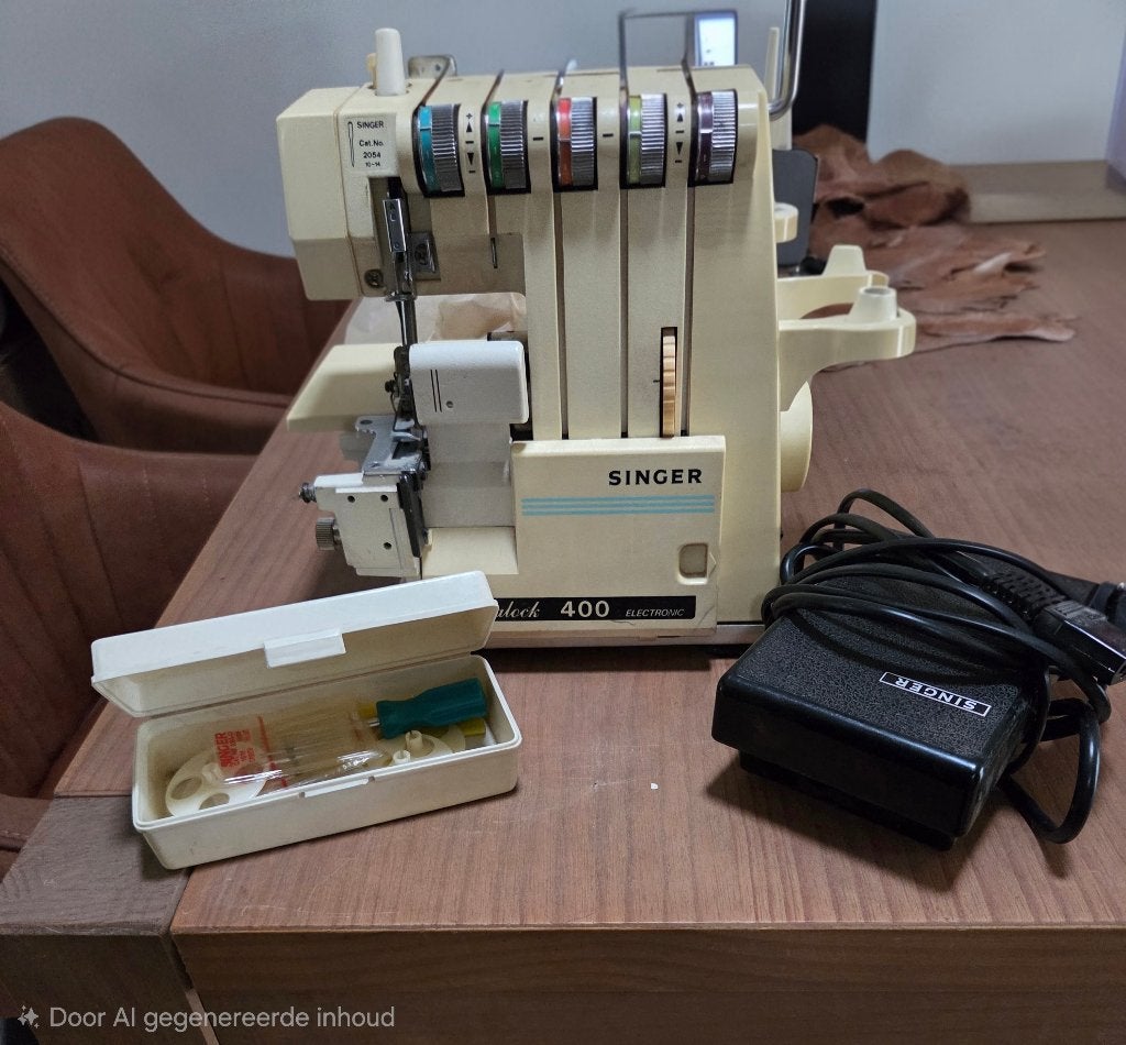 Singer Lock machine, Ophalen of Verzenden, Gebruikt, Lockmachine, Singer