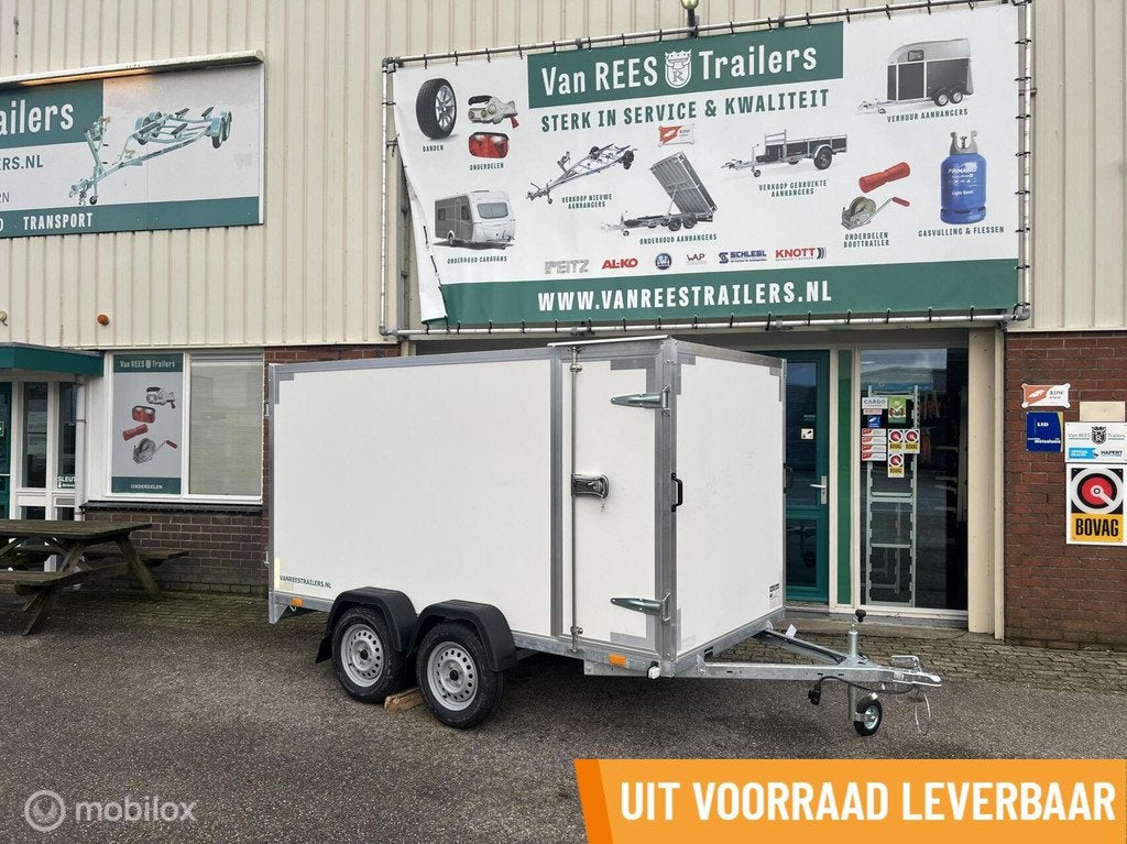 NIEUW GESLOTEN VDM 300X150X150 750KG TANDEM ZIJDEUR, Nieuw