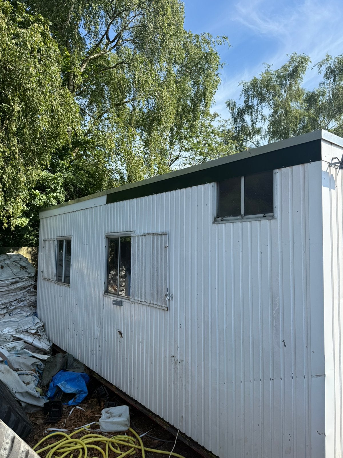 Unit op container slee haak en kabel aansluiting, opknapper, Doe-het-zelf en Verbouw, Ophalen, Gebruikt