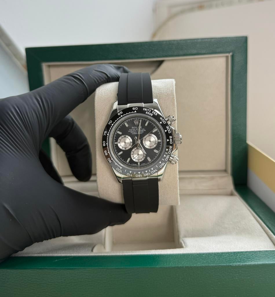 Rolex Daytona 40MM Oysterflex, Ophalen of Verzenden, Nieuw, Polshorloge, Rolex