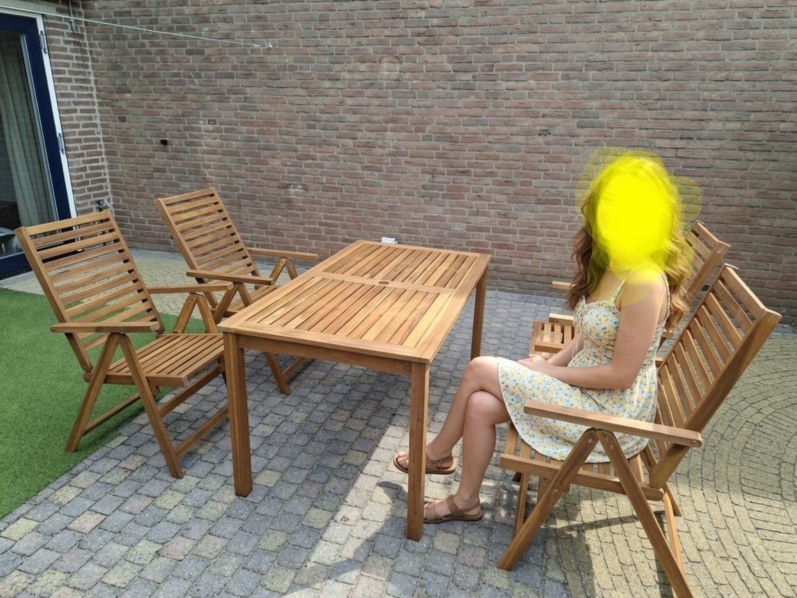 tuinset nieuw compleet, Tuin en Terras, Ophalen, 4 zitplaatsen, Nieuw, Tuinset