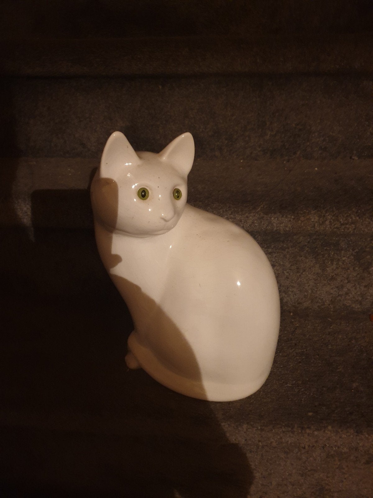 Porseleinen kat vintage a 30 cm hoog, Verzamelen, Ophalen, Zo goed als nieuw, Dier