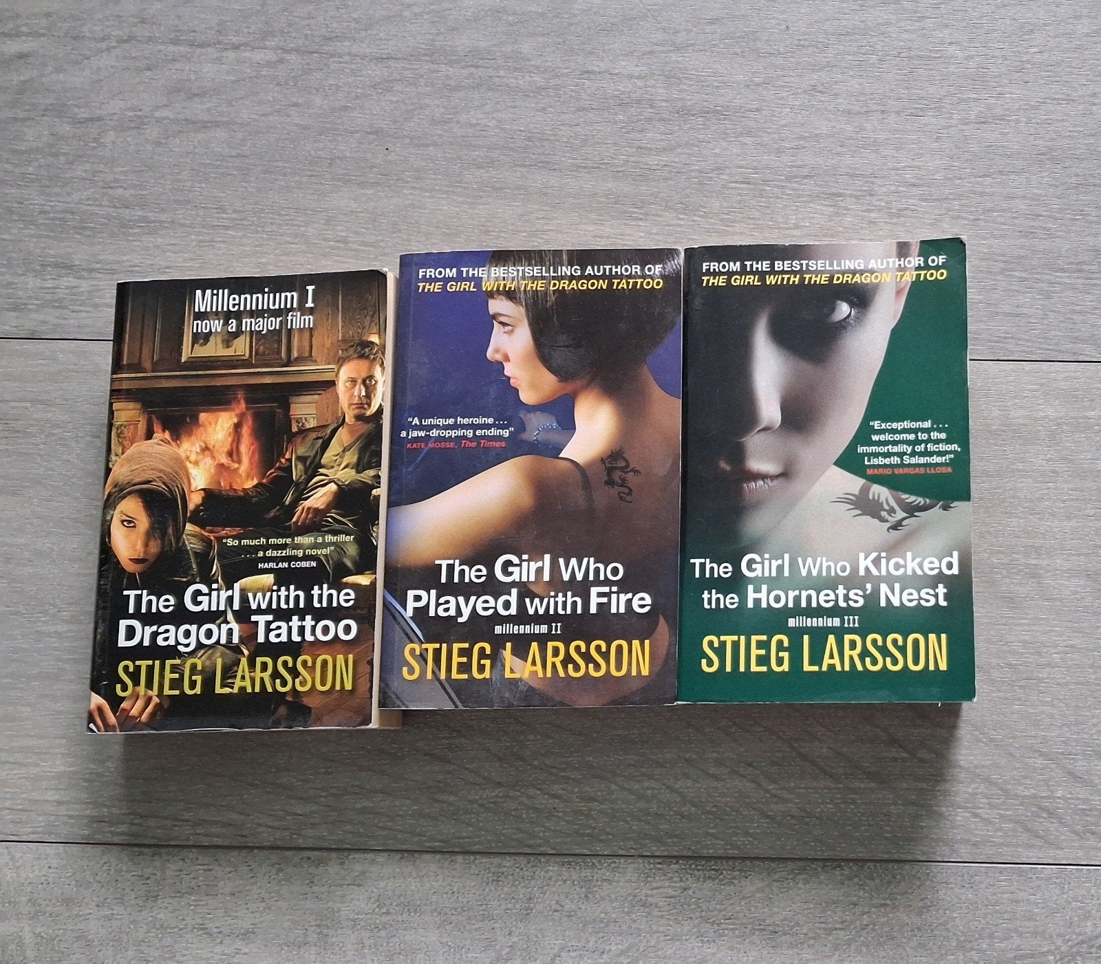 Millennium trilogy (Engels), Ophalen, Gelezen, Stieg Larsson, Scandinavië