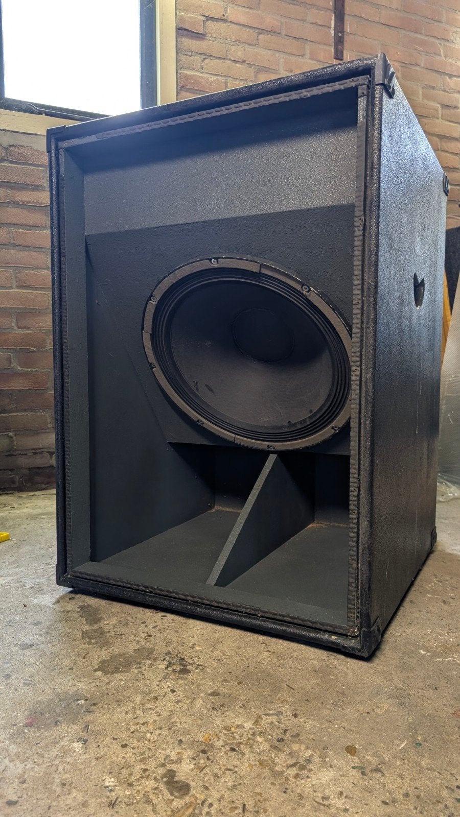 18 inch hoorngeladen Subwoofer, Eminence geladen, Gebruikt, Subwoofer, Basreflex, Ophalen